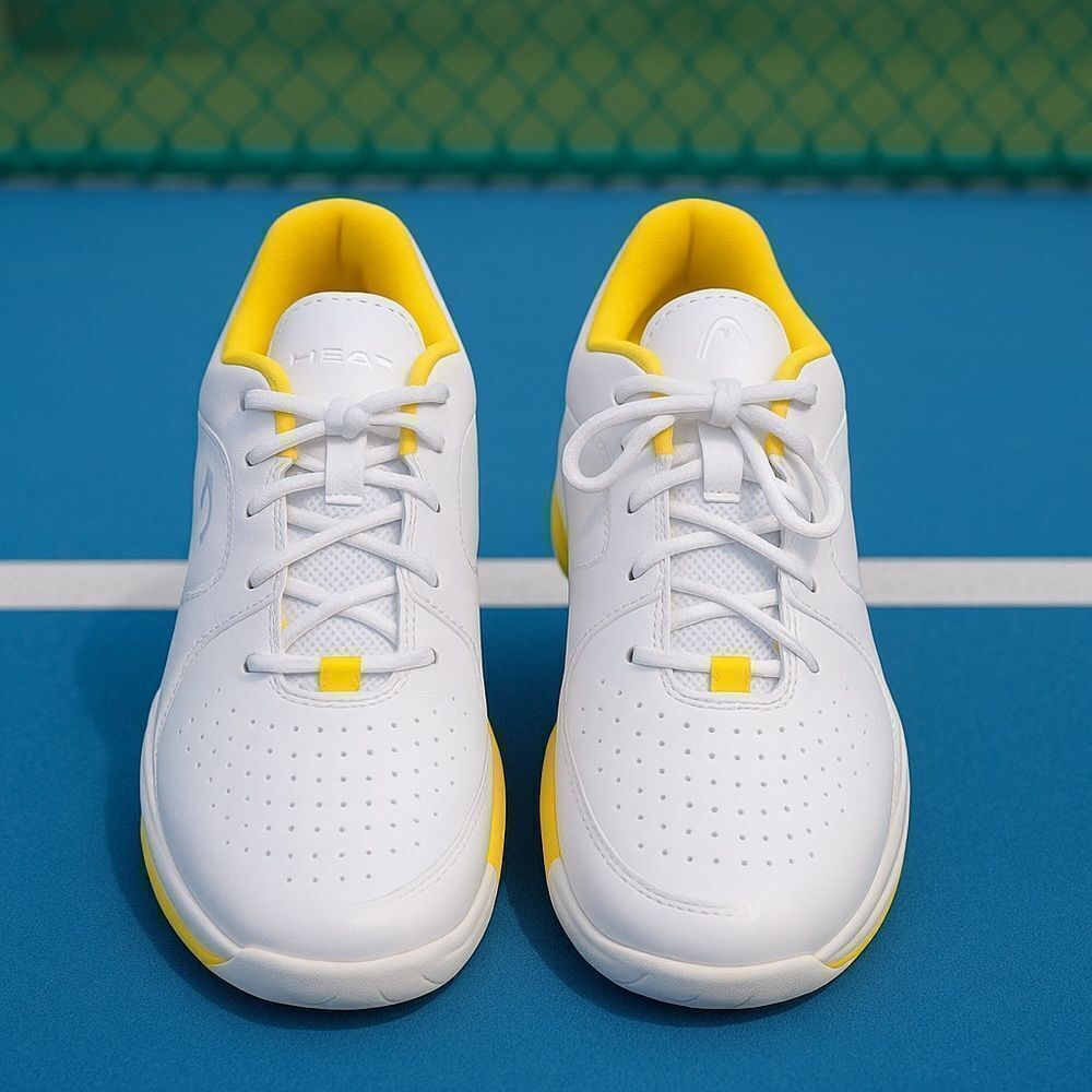 👟 HEAD Pickleball Shoes - White & Yellow | Size 10